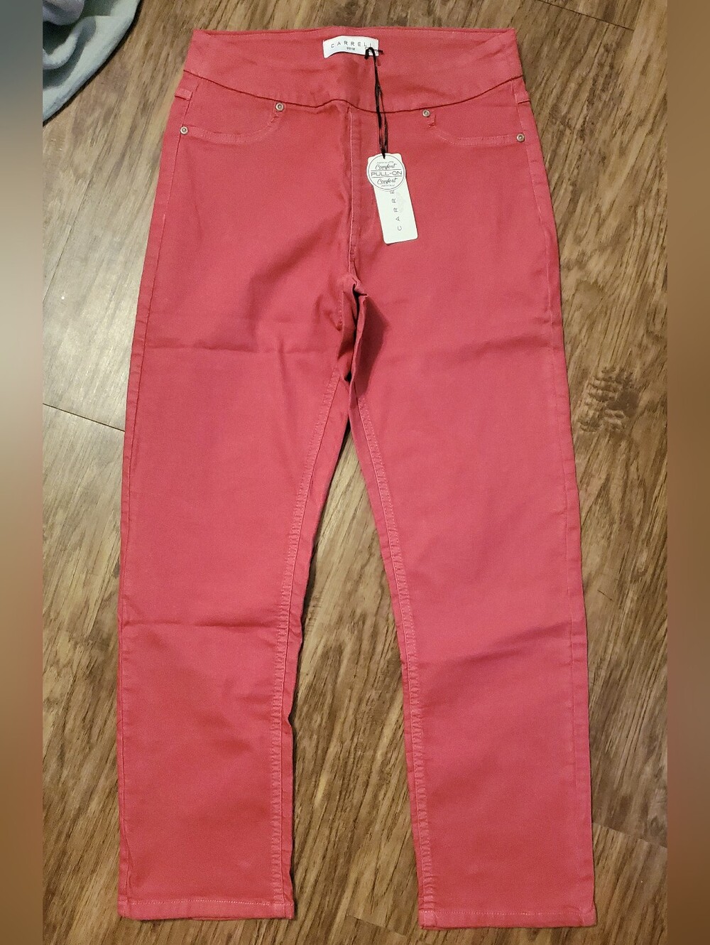 Carreli Red Pull On Pant